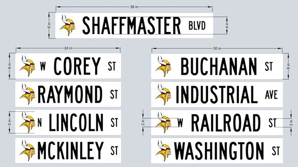 Bronson City Council Approves Buying New Street Signs